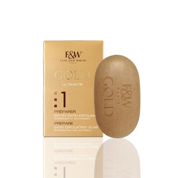 Satin Exfoliating Soap | Gold