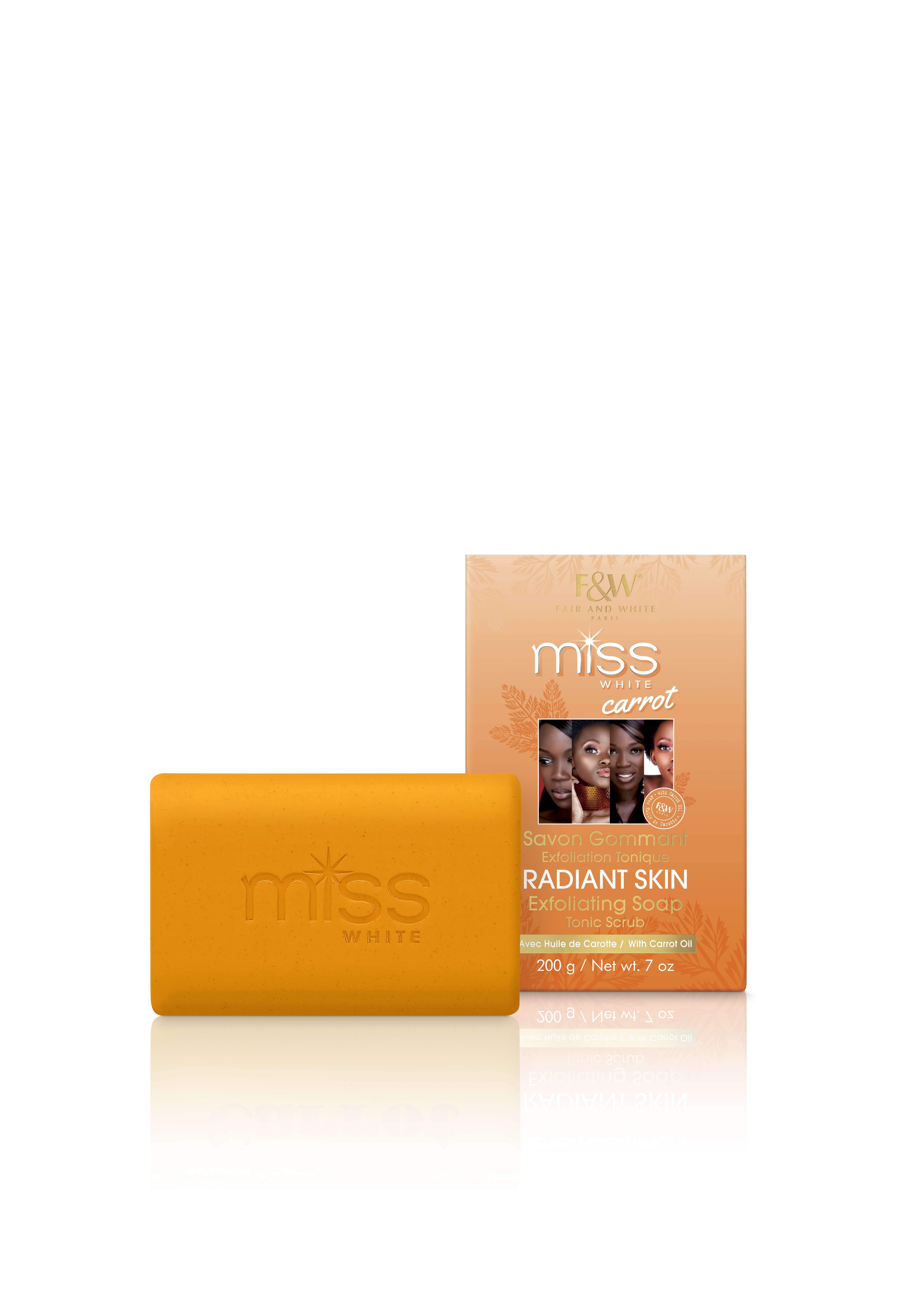 Miss White Carrot Exfoliating Soap